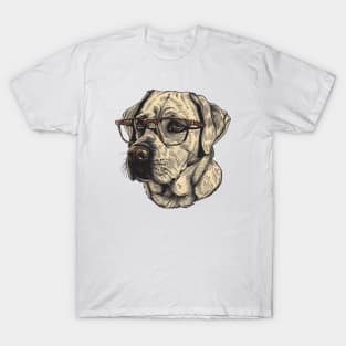 Labs with Specs: Smarter Than Your Average Pup! T-Shirt